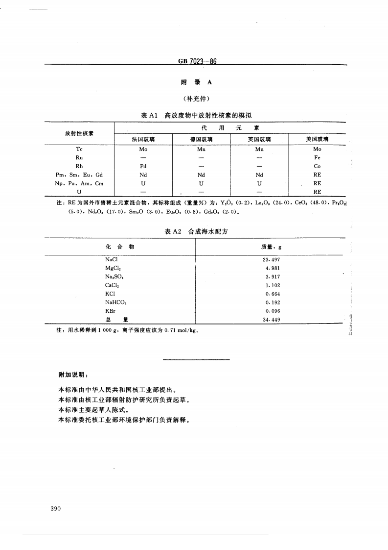 GB 7023-86 放射性废物固化体长期浸出试验.pdf 第5页