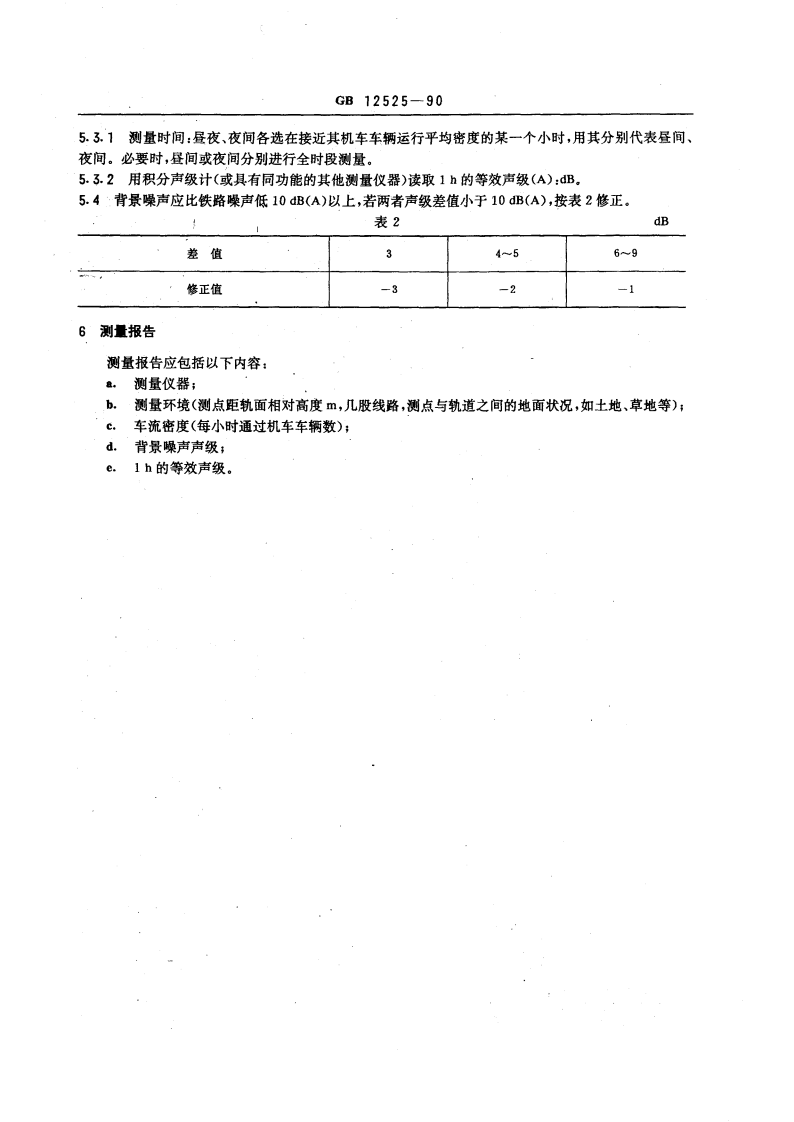 GB 12525-90 铁路边界噪声限值及其测量方法.pdf 第2页
