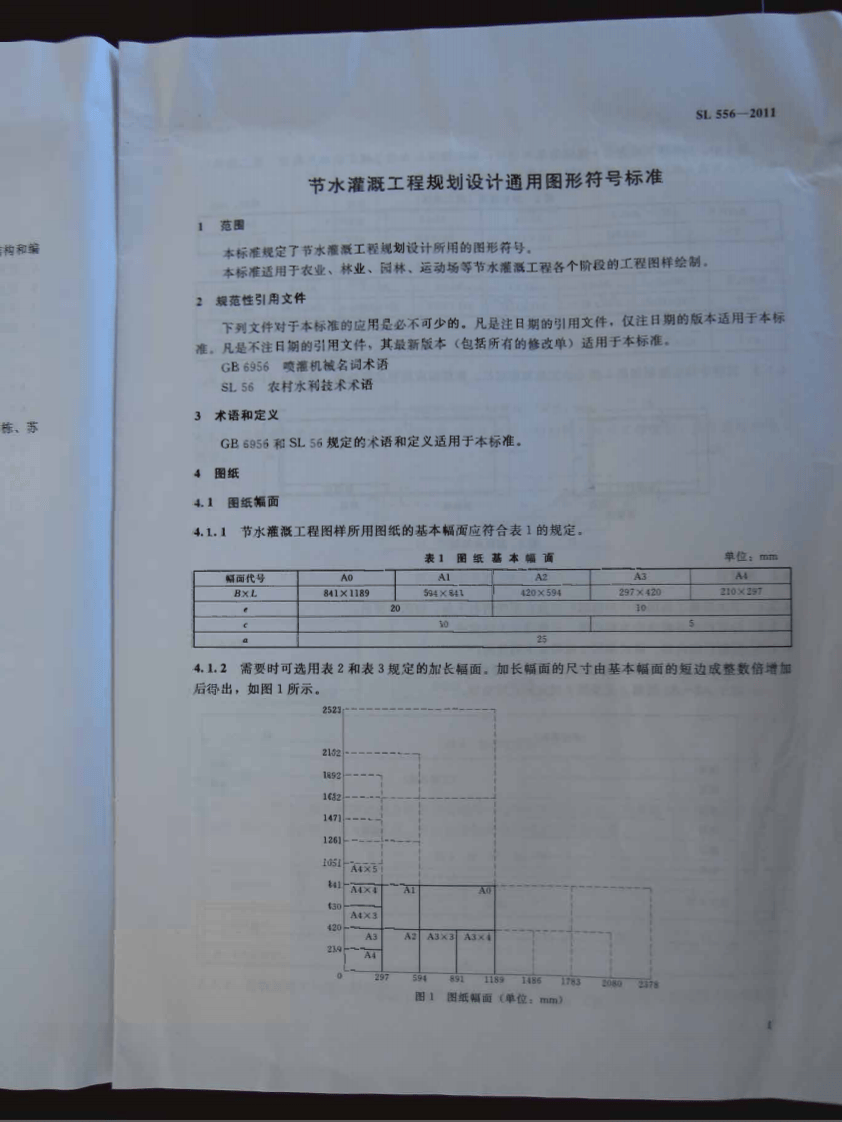 SL 556-2011 节水灌溉工程规划设计通用图形符标准.pdf 第5页