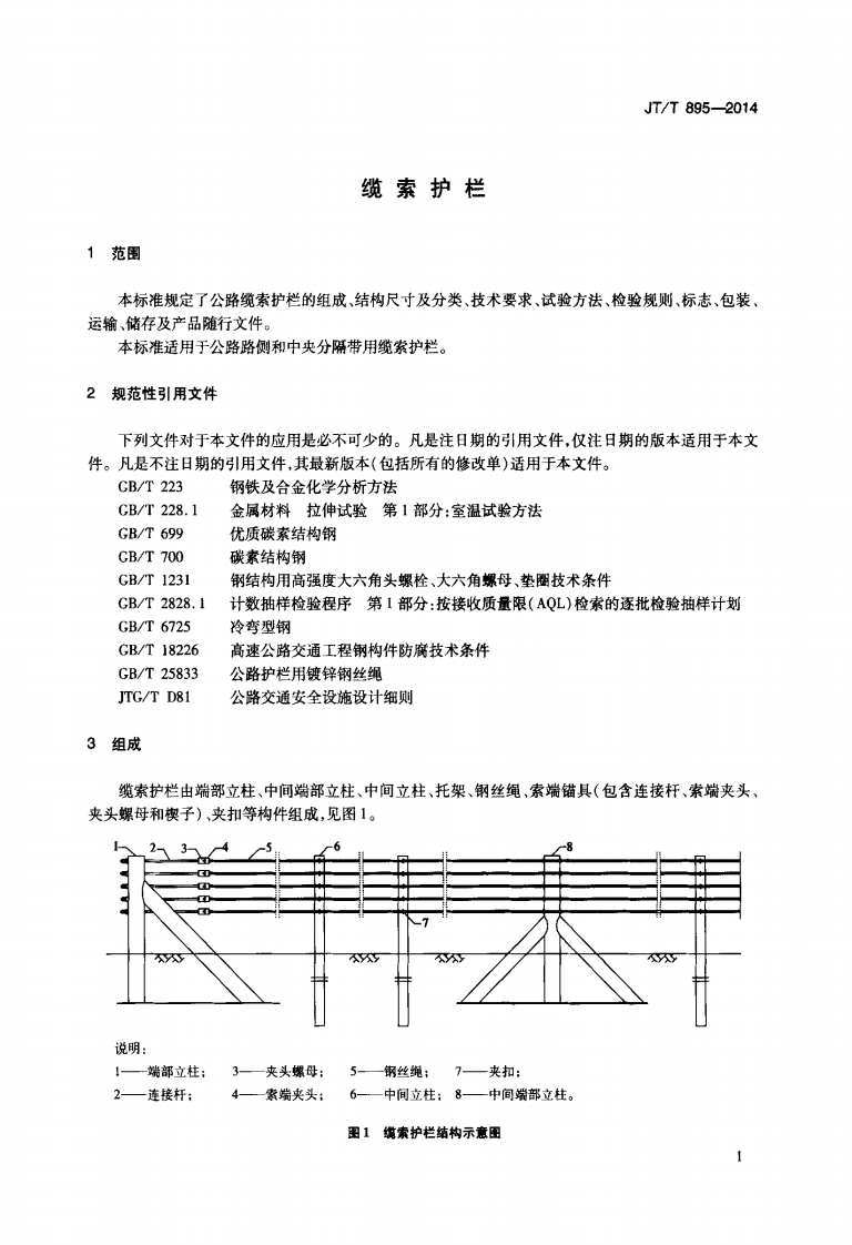 JTT895-2014 缆索护栏.pdf 第4页