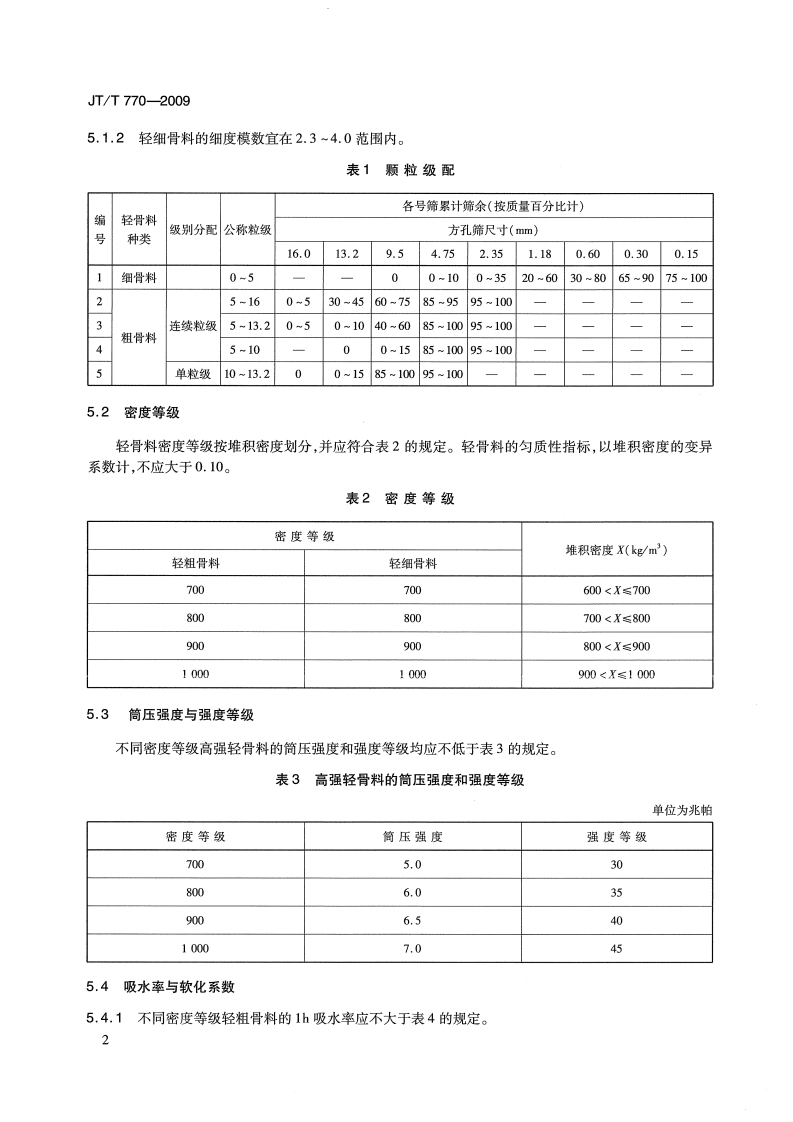 JTT770-2009 路工程 高强页岩陶粒轻骨料.pdf 第5页