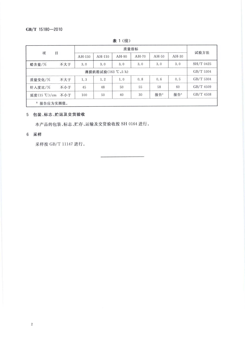 GBT15180-2010 重交通道路石油沥青.pdf 第5页