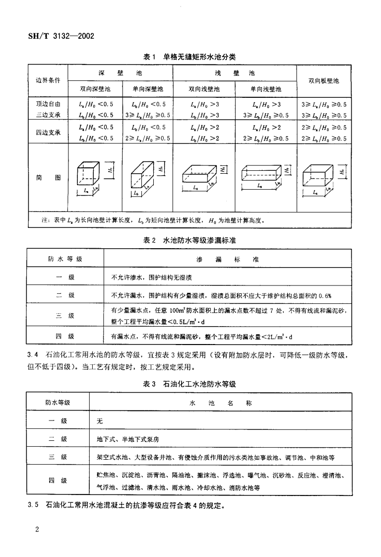 SHT 3132-2002 石油化工钢筋混凝土水池结构设计规范.PDF 第5页