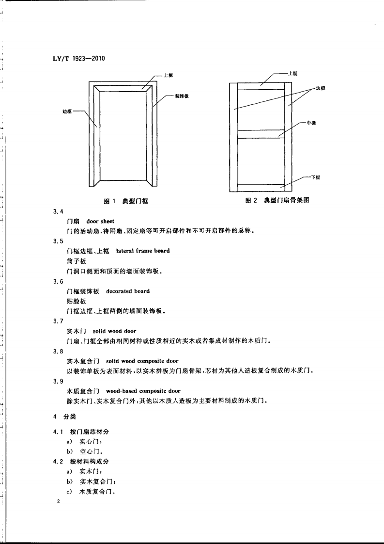 LYT1923-2010 室内木质门.pdf 第4页