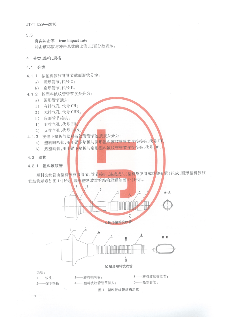 JTT529-2016预应力混凝土桥梁用塑料波纹管.pdf 第5页