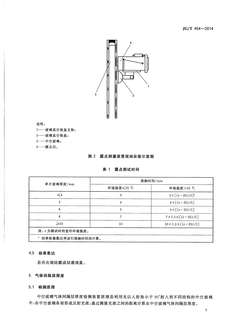 JGT454-2014 建筑门窗、幕墙中空玻璃性能现场检测方法.pdf 第5页