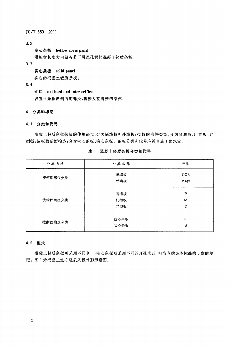 JGT350-2011 混凝土轻质条板.pdf 第4页