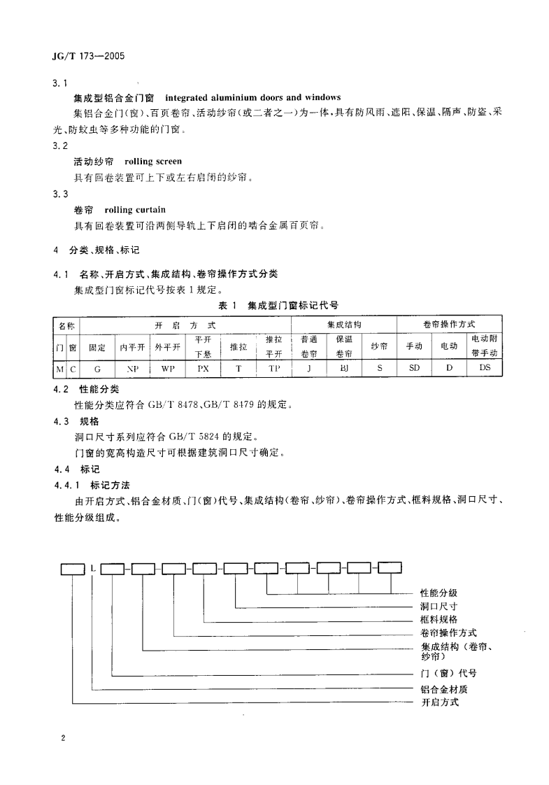 JGT173-2005 集成型铝合金门窗.pdf 第4页
