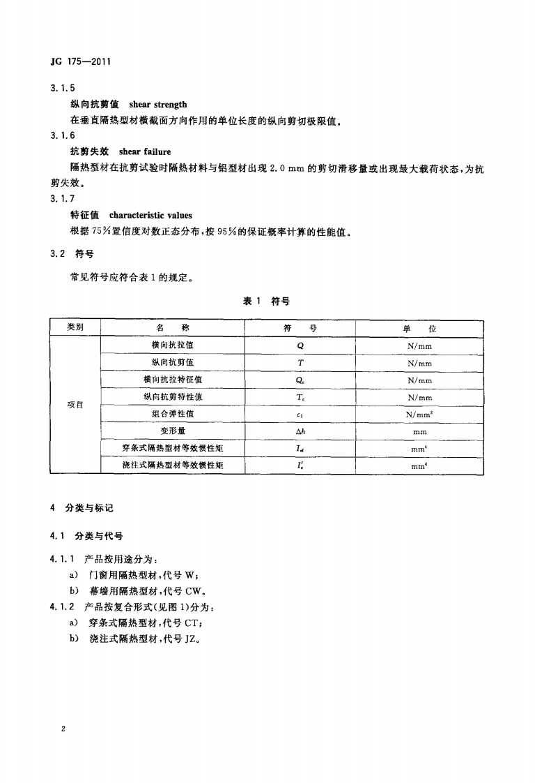 JG175-2011 建筑用隔热铝合金型材.pdf 第5页