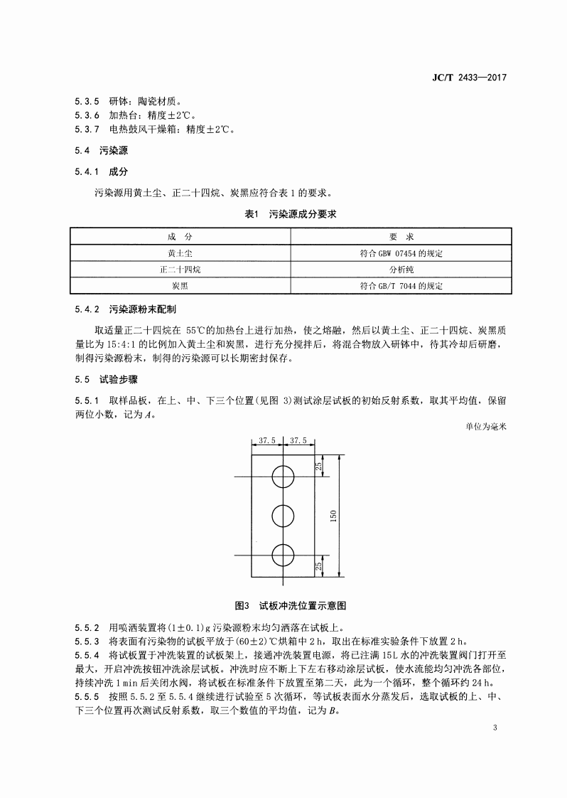 JCT2433-2017 建筑装饰板材耐积垢性试验方法.pdf 第5页