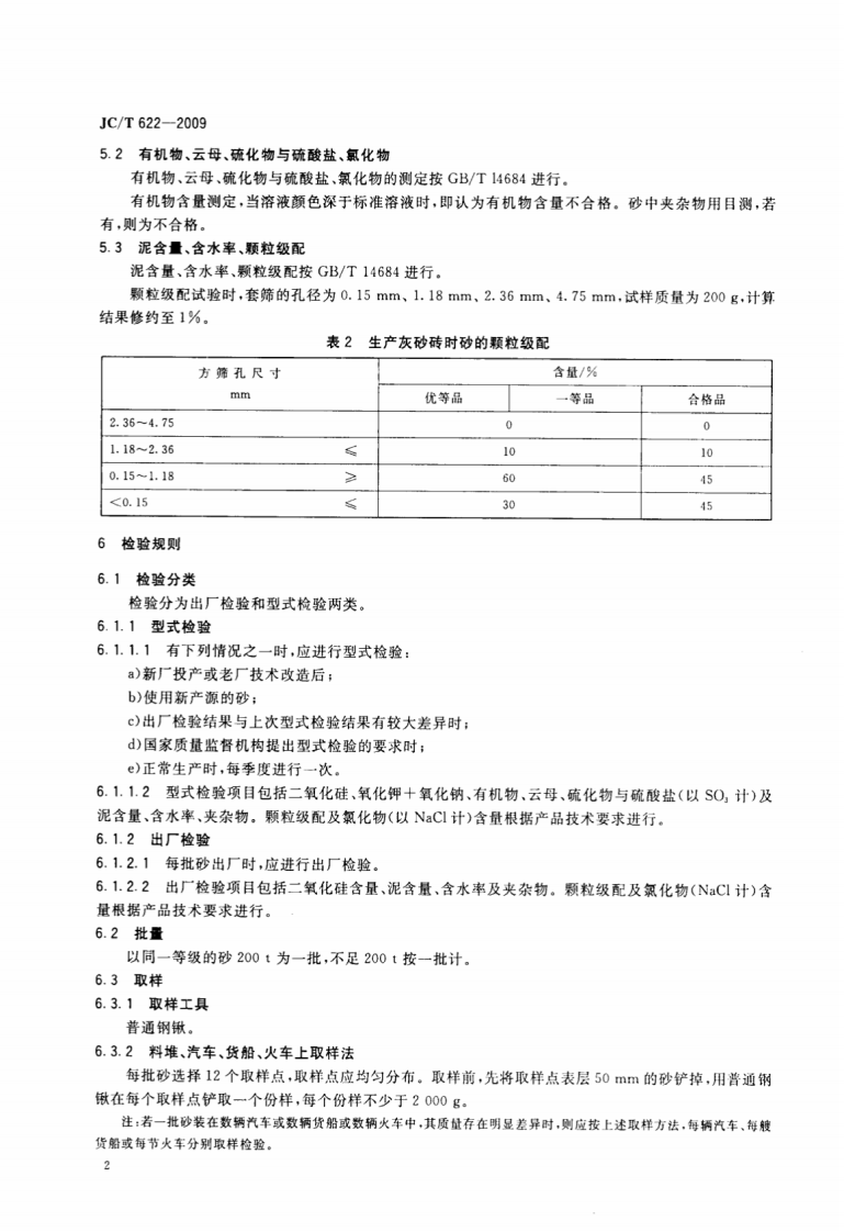 JCT622-2009 硅酸盐建筑制品用砂.pdf 第4页