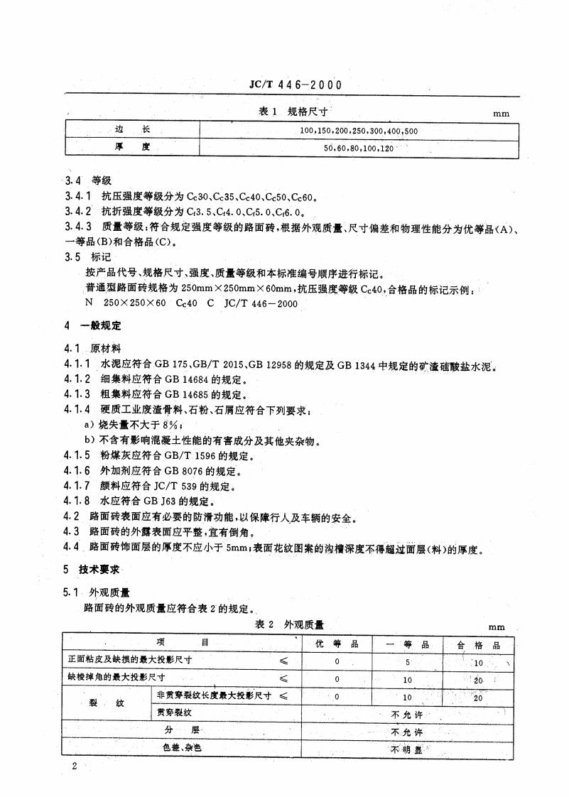 JCT446-2000 混凝土路面砖.pdf 第5页