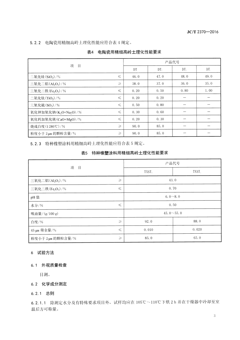 JCT2370-2016 精细高岭土.pdf 第5页