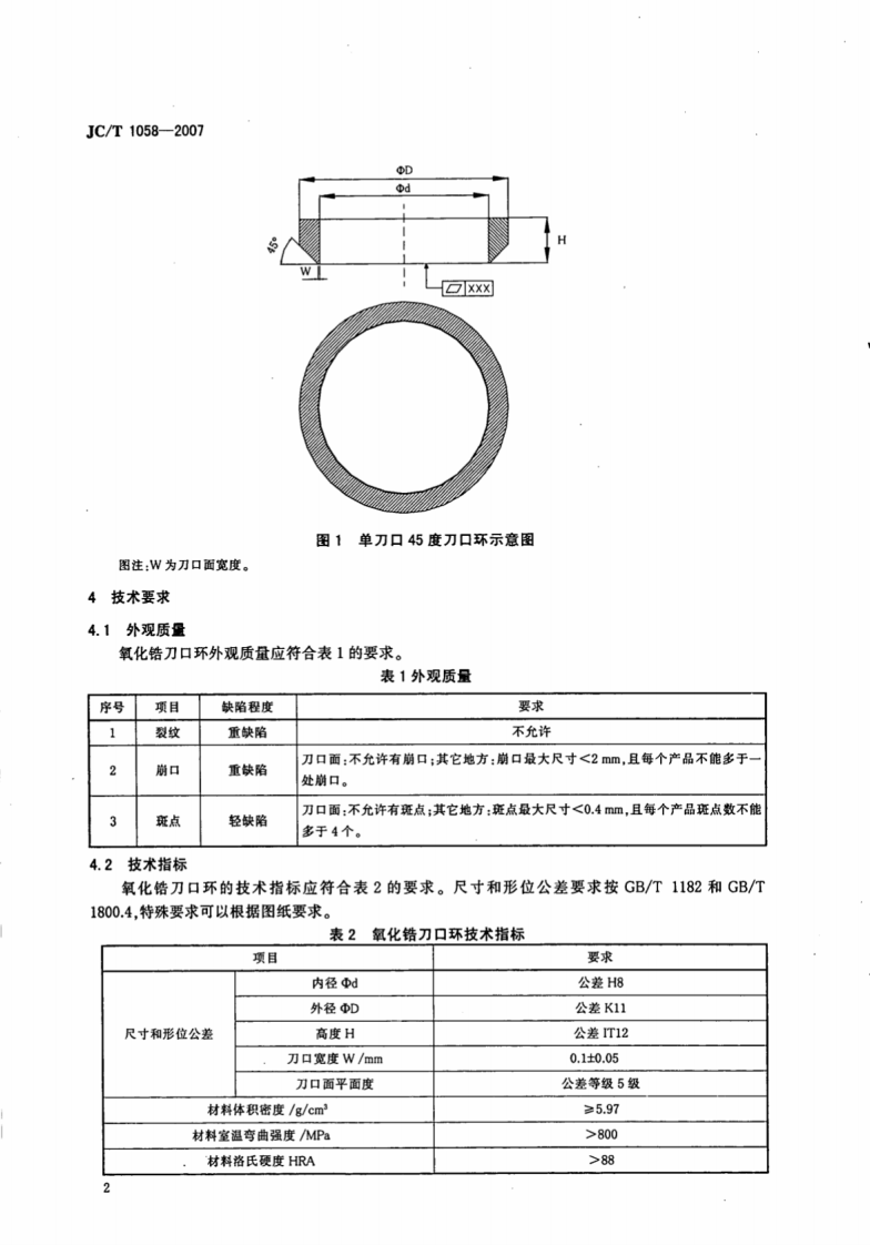 JCT1058-2007 氧化锆陶瓷刀口环.pdf 第4页