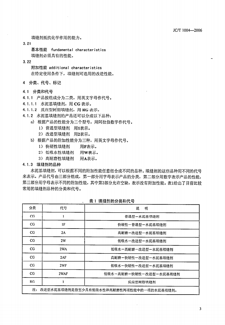JCT1004-2006 陶瓷墙地砖填缝剂.pdf 第4页
