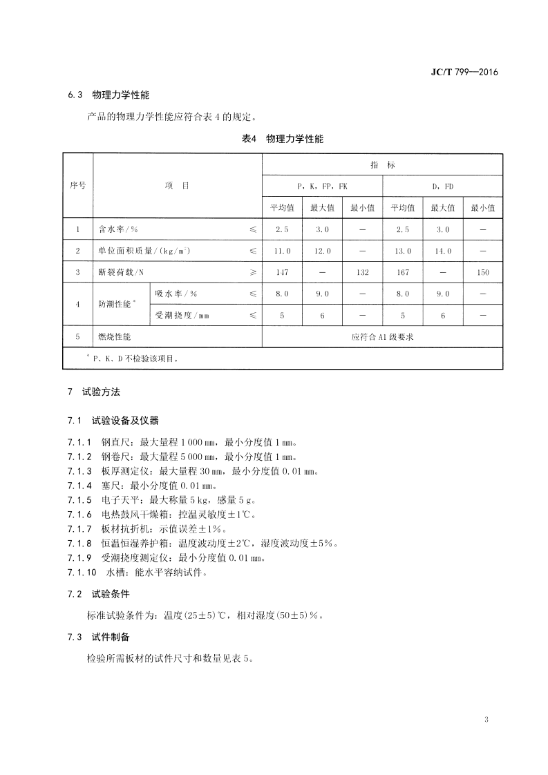 JCT799-2016 装饰石膏板.pdf 第5页