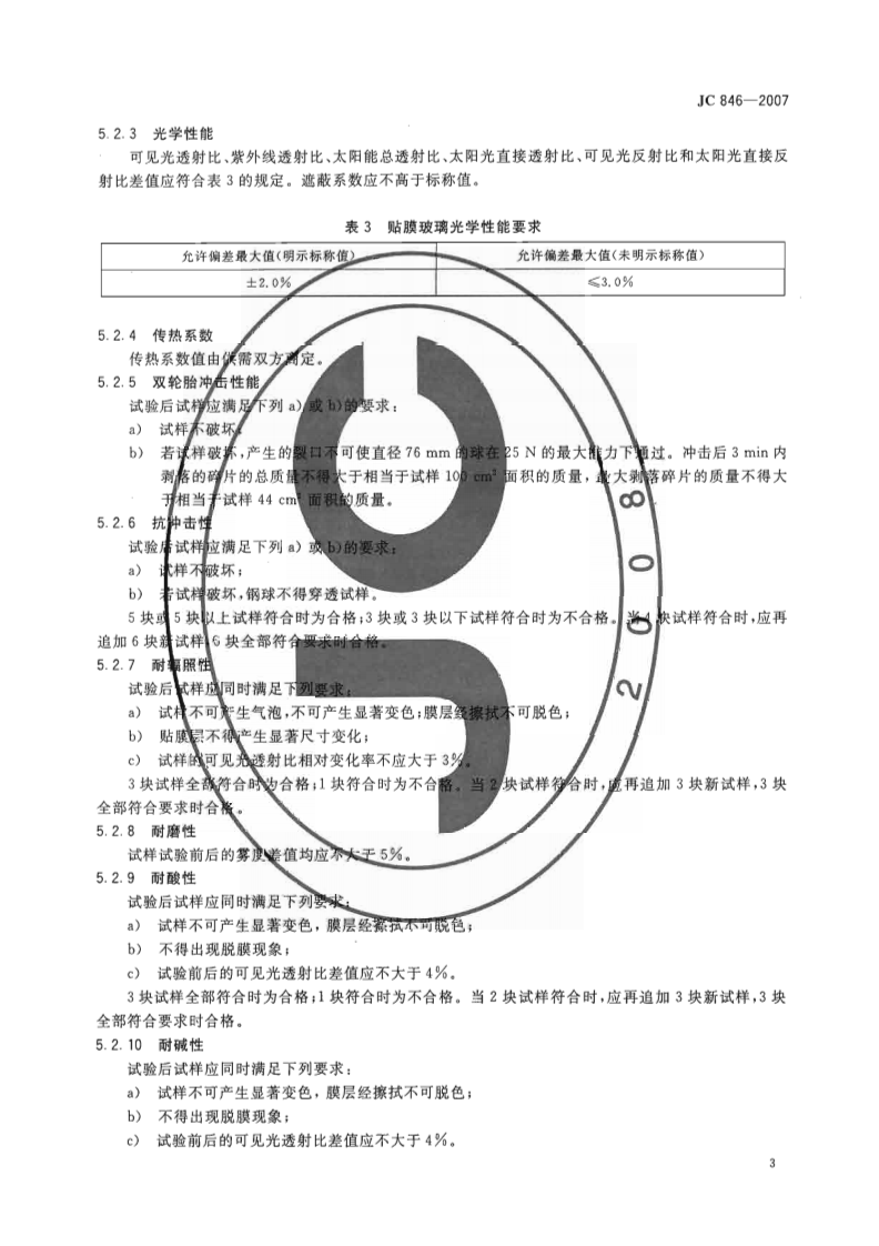 JC846-2007 贴膜玻璃.pdf 第5页