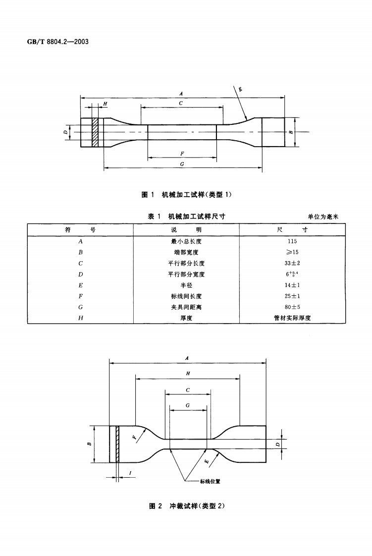 GBT8804.2-2003 热塑性塑料管材 拉伸性能测定 第2部分硬聚氯乙烯(PVC-U)、氯化聚氯乙烯(PVC-C)和高抗冲聚氯乙烯(PVC-HI)管材.pdf 第4页