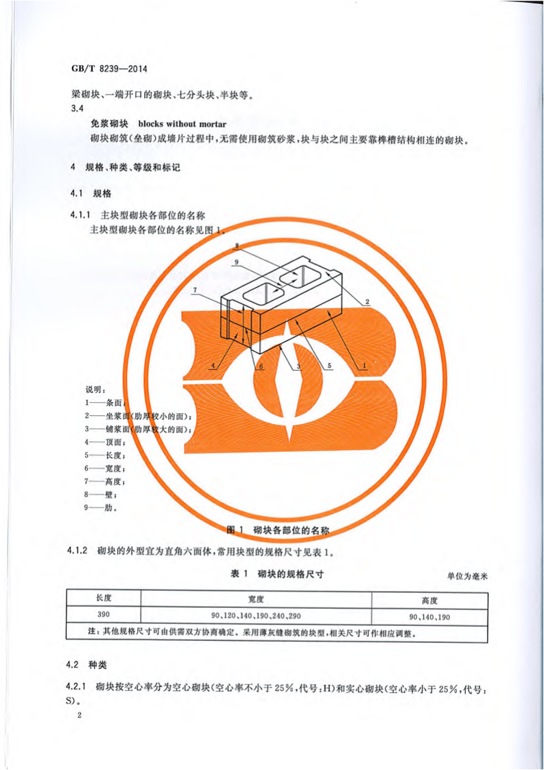 GBT8239-2014 普通混凝土型砌块.pdf 第4页