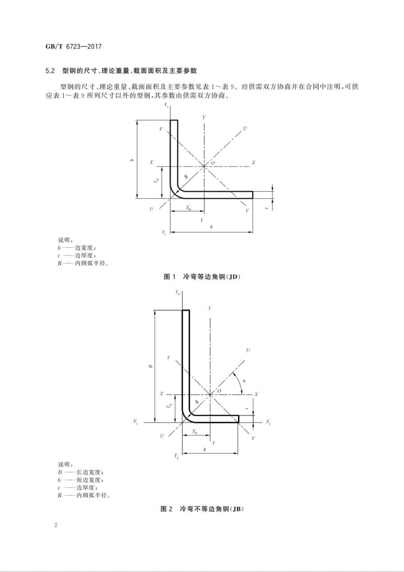 GBT6723-2017 通用冷弯开口型钢.pdf 第4页