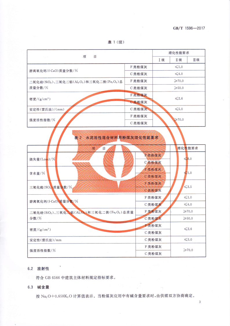 GBT1596-2017用于水泥和混凝土的粉煤灰.pdf 第5页