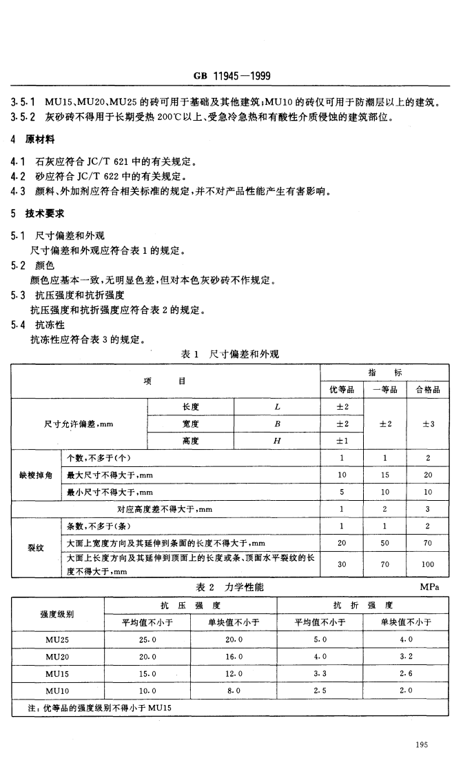 GB11945-1999 蒸压灰砂砖.pdf 第3页