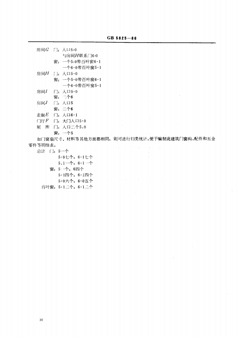 GB5825-1986 建筑门窗扇开、关方向和开、关面的标志符.pdf 第5页