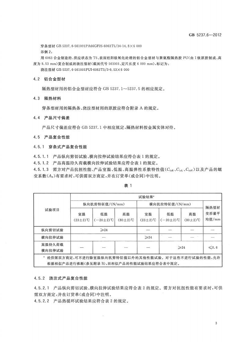 GB5237.6-2012 铝合金建筑型材 第6部分隔热型材.pdf 第5页