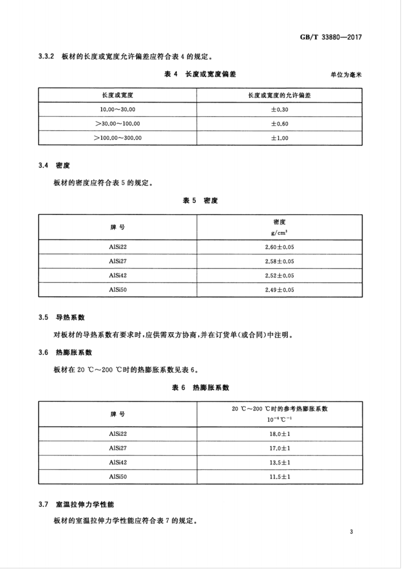GBT33880-2017 热等静压铝硅合金板材.pdf 第5页