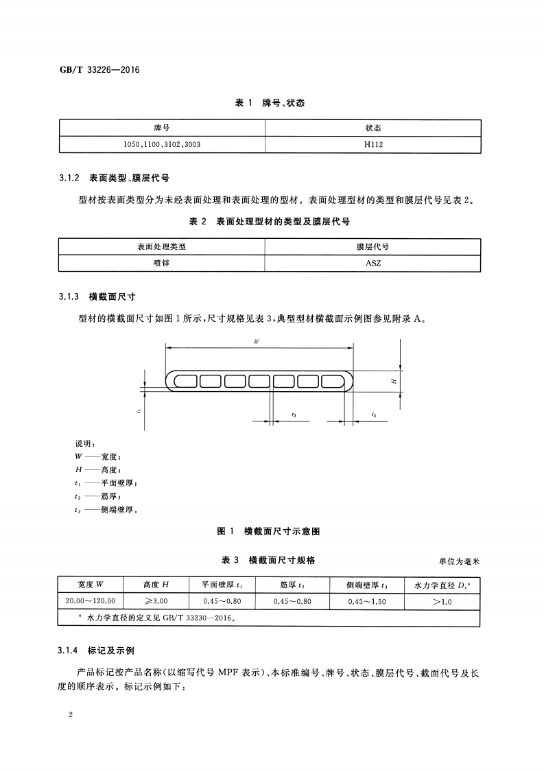 GBT33226-2016 热交换器用铝及铝合金多孔型材.pdf 第4页