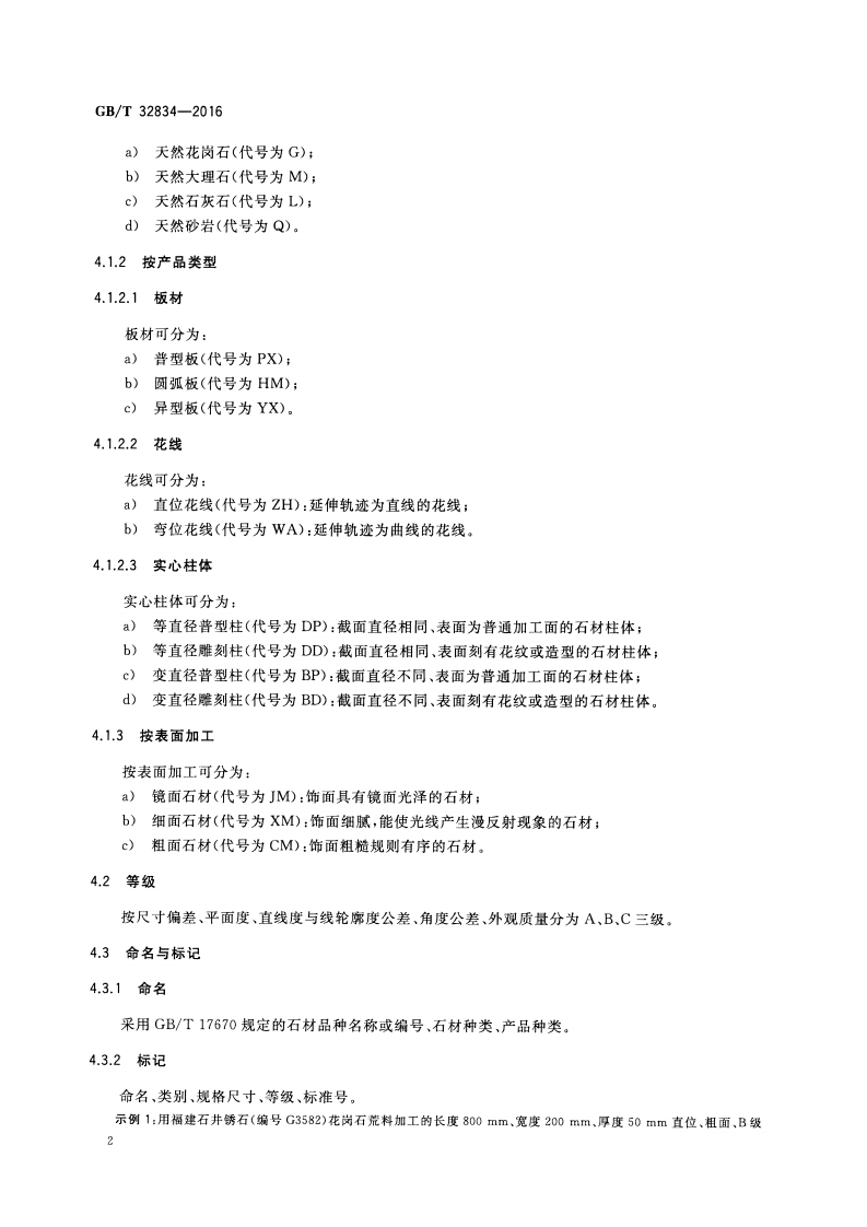 GBT32834-2016 干挂饰面石材.pdf 第4页