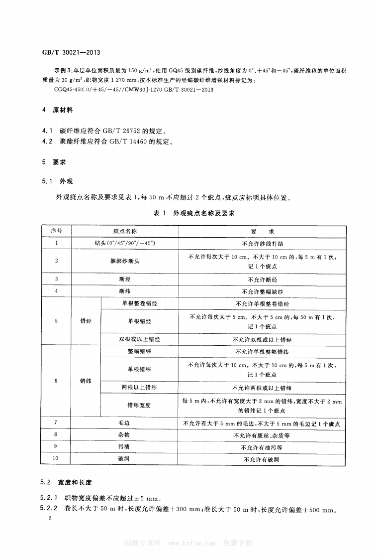 GBT30021-2013 经编碳纤维增强材料.pdf 第4页