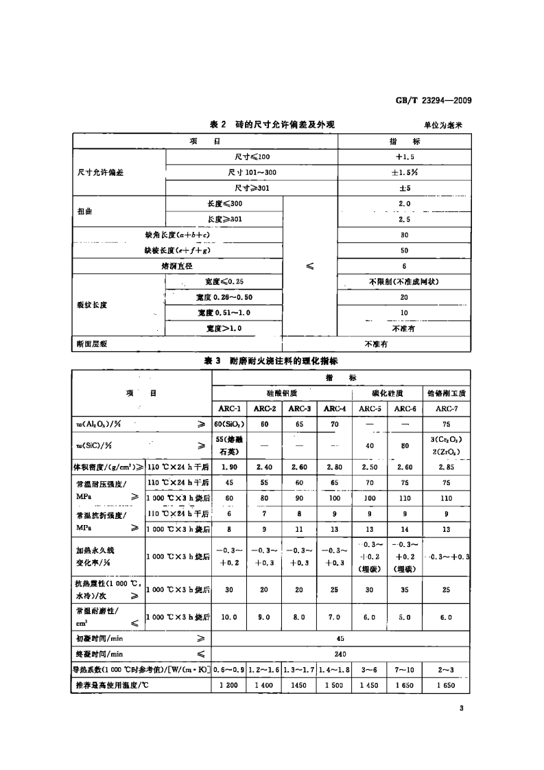 GBT23294-2009 耐磨耐火材料.pdf 第5页