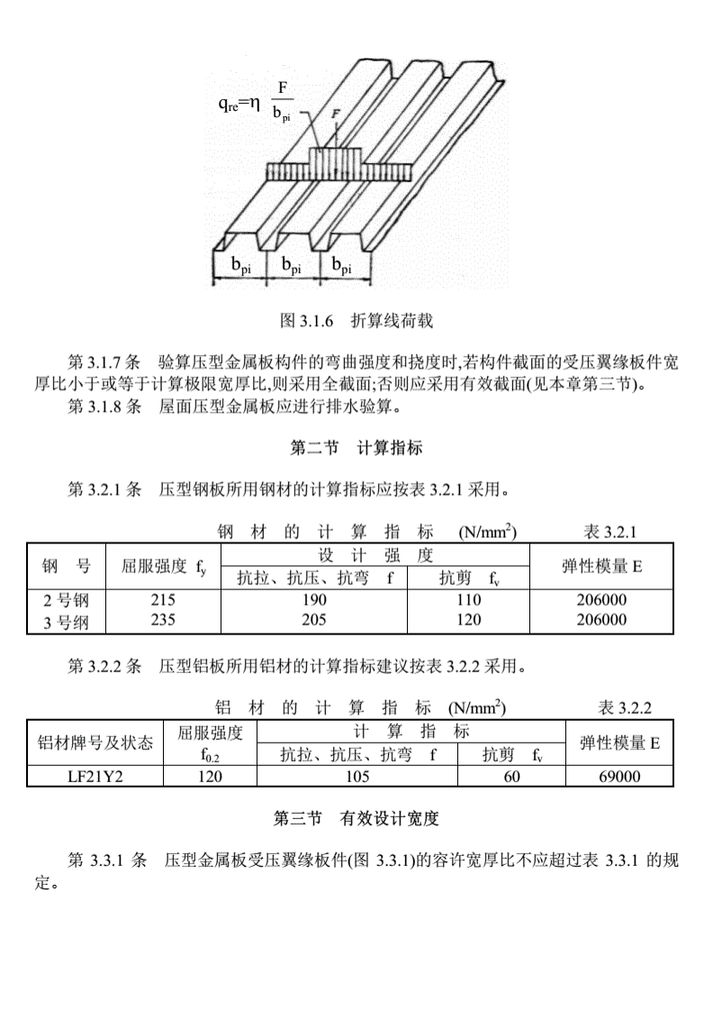 YBJ216-88压型金属板设计施工规程.pdf 第5页