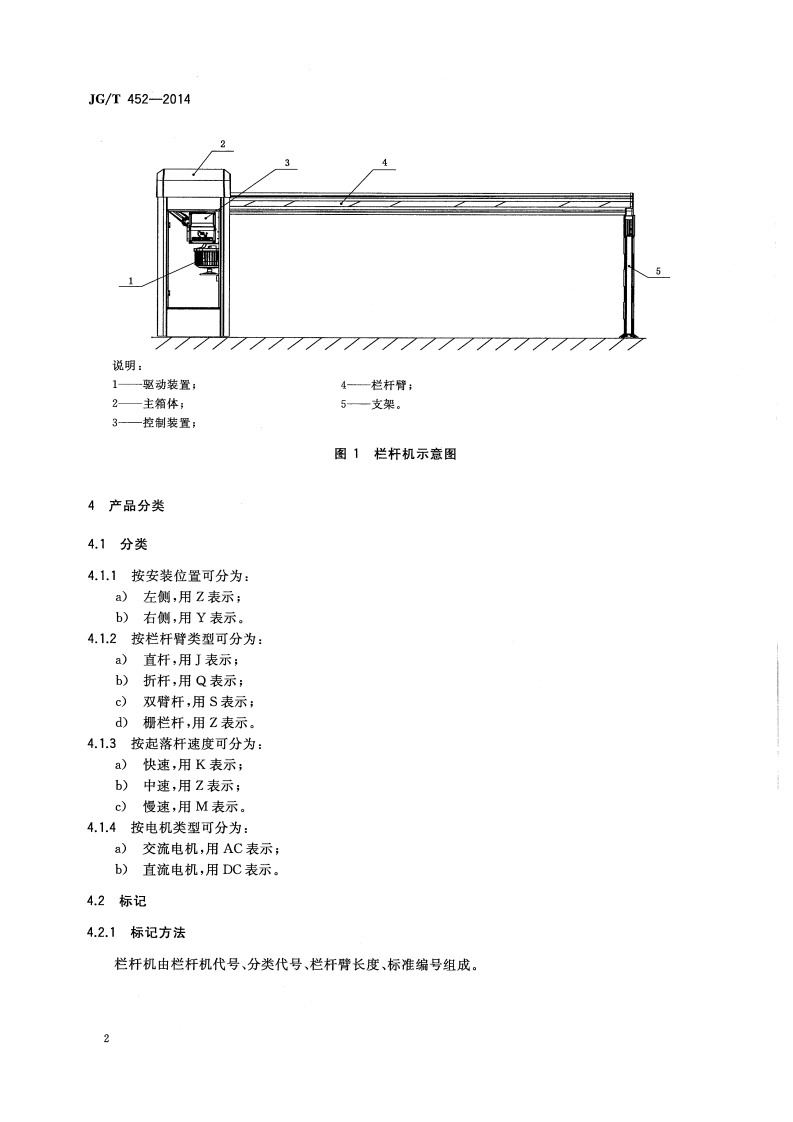 JGT452-2014 车辆出入口栏杆机.pdf 第5页