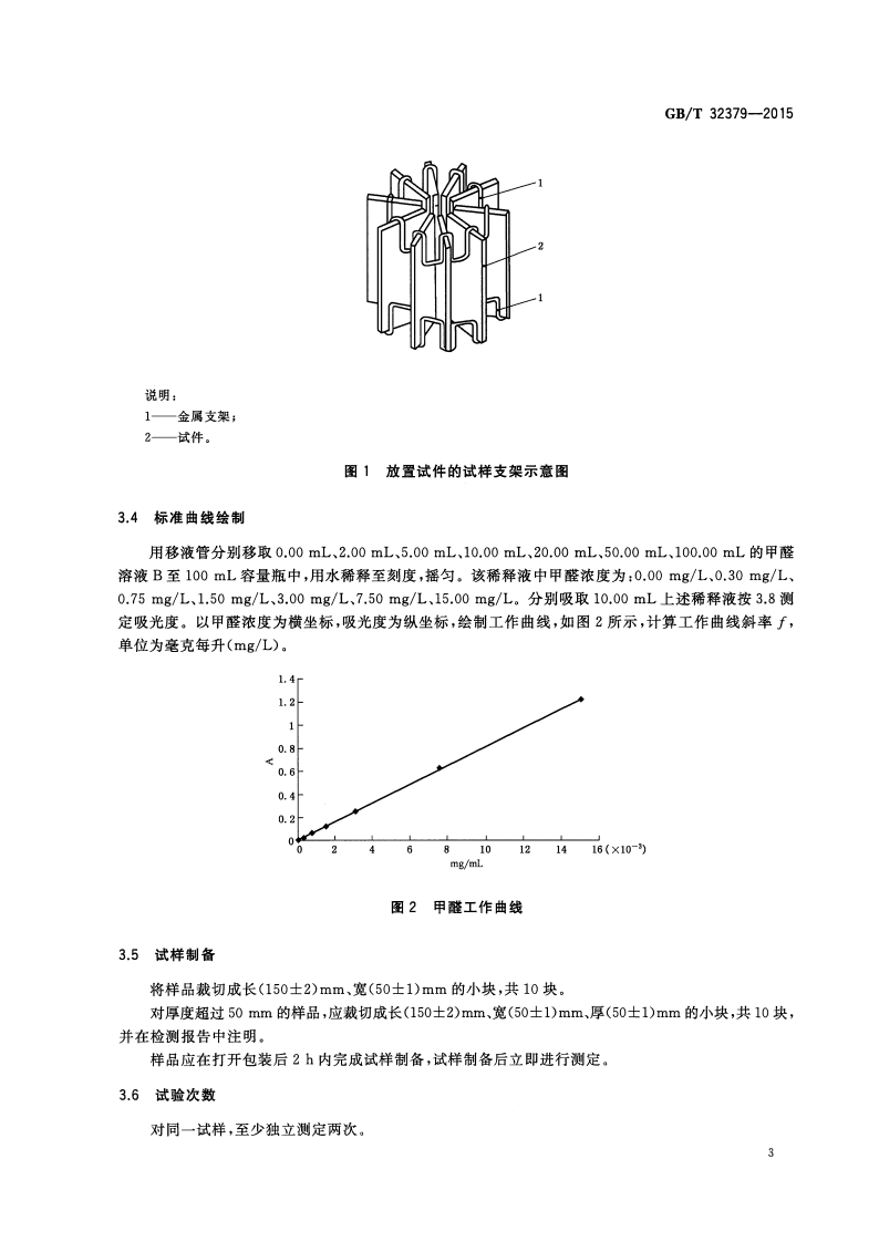 GBT32379-2015 矿物棉及其制品甲醛释放量的测定.pdf 第5页