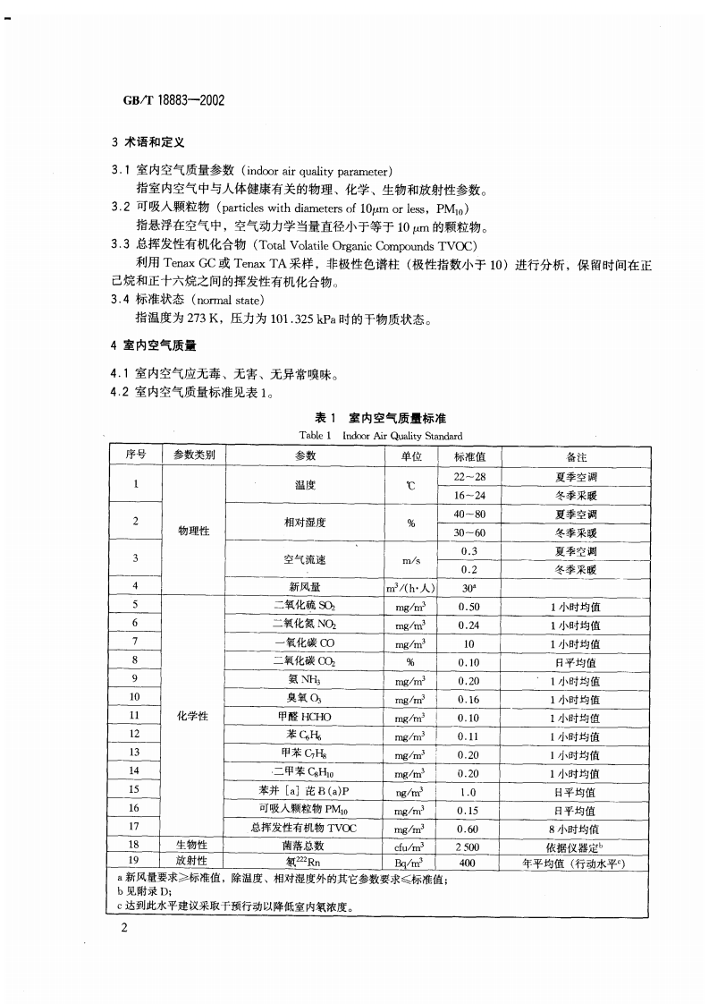 GB_T 18883-2002 室内空气质量标准.pdf 第5页