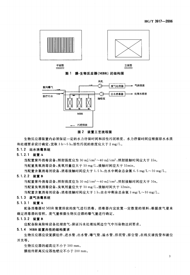 HG_T 3917-2006 污水处理膜-生物反应器装置.pdf 第5页