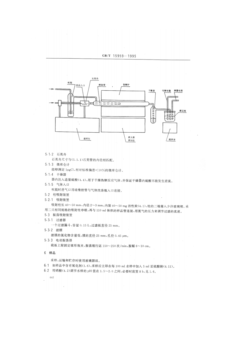 GB_T 15959-1995 水质 可吸附有机卤素（AOX）的测定 微库仑法.pdf 第3页