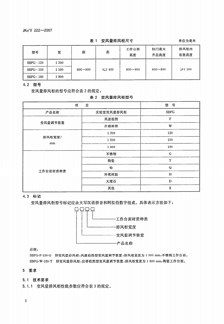 JGT222-2007 实验室变风量排风柜.pdf 第4页
