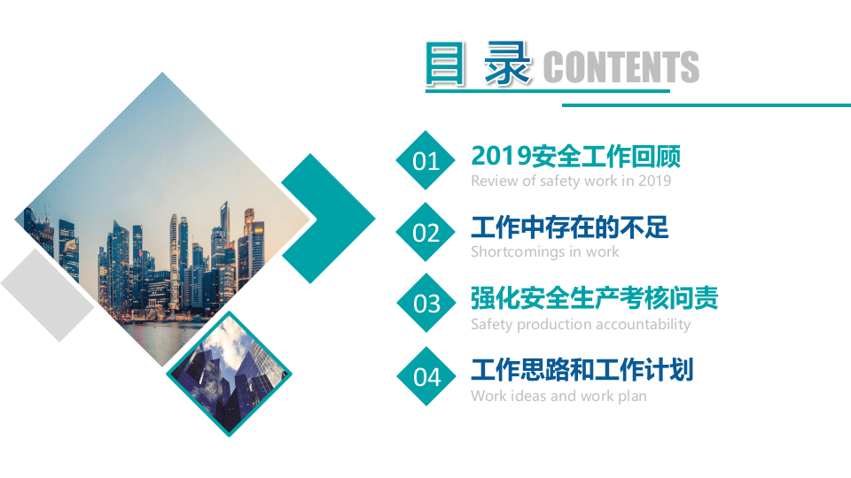 企业安全生产工作汇报模板.pptx 第2页