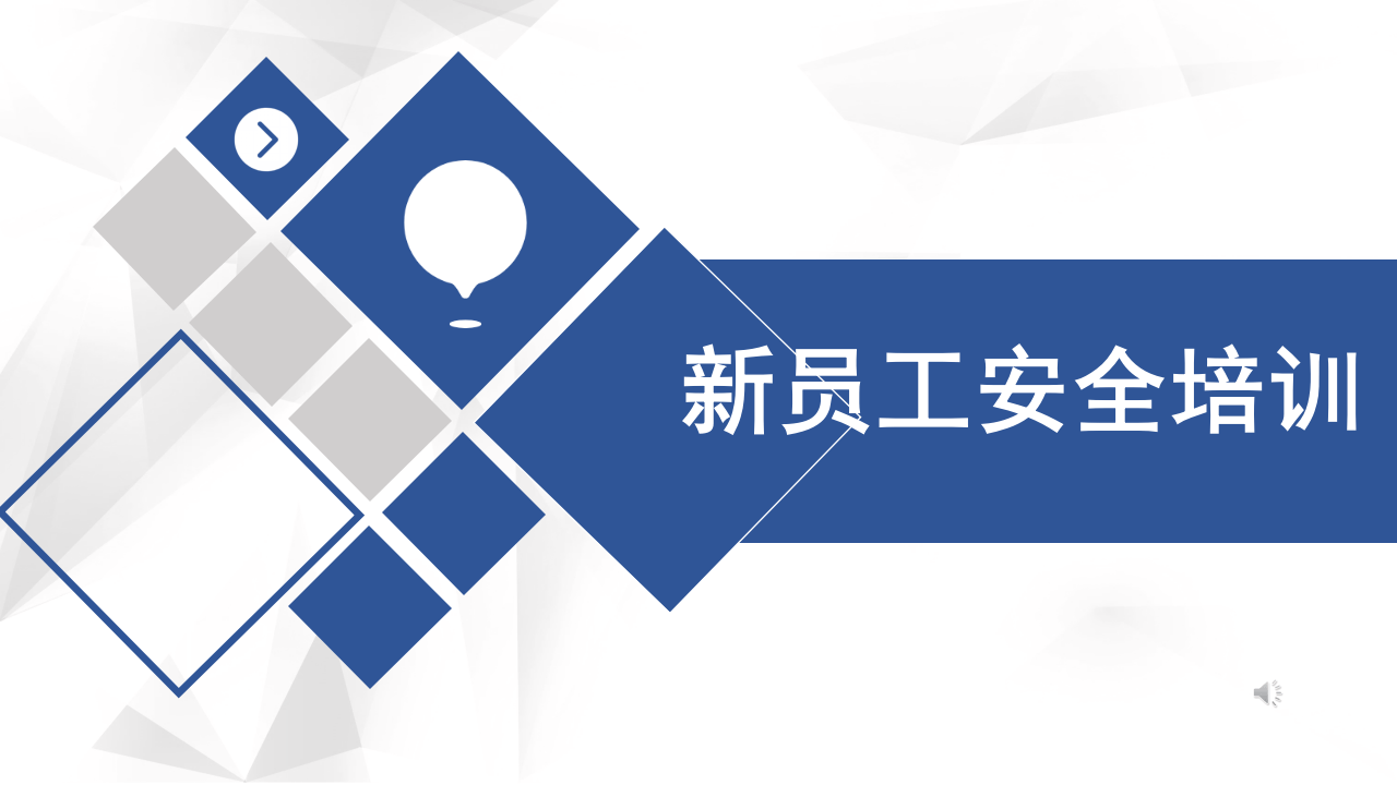 新员工安全标志及通用安全知识培训（32页）.pptx 第1页
