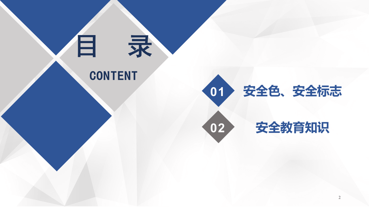 新员工安全标志及通用安全知识培训（32页）.pptx 第2页