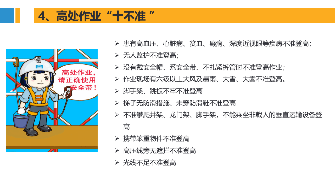各类作业十不准禁令汇总大全.pptx 第5页