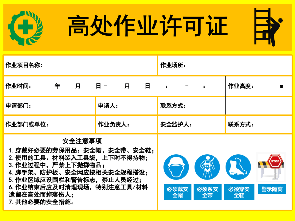 常见危险作业许可证.pptx 第1页