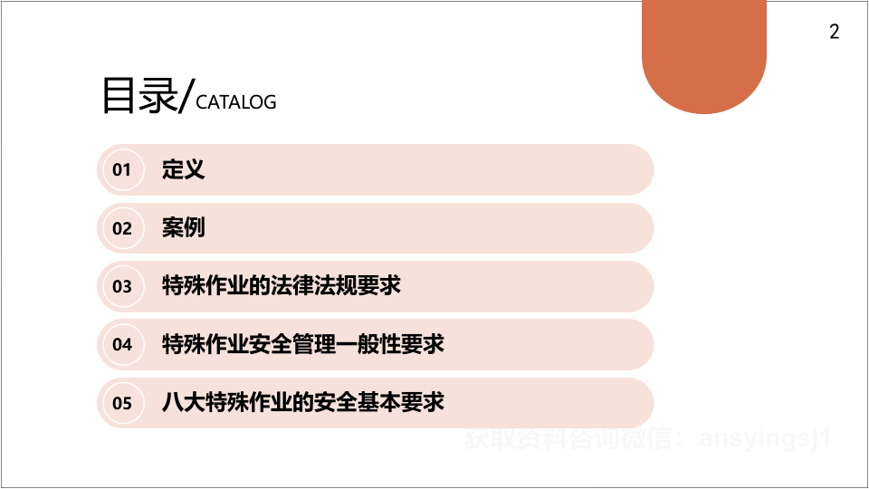 八大特殊作业安全管理要求.pptx 第2页