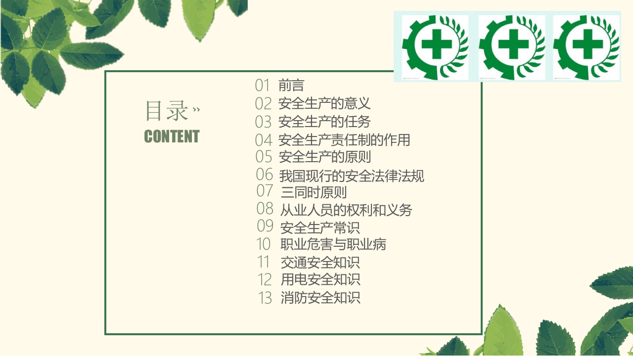 全员安全教育培训手册.pptx 第2页