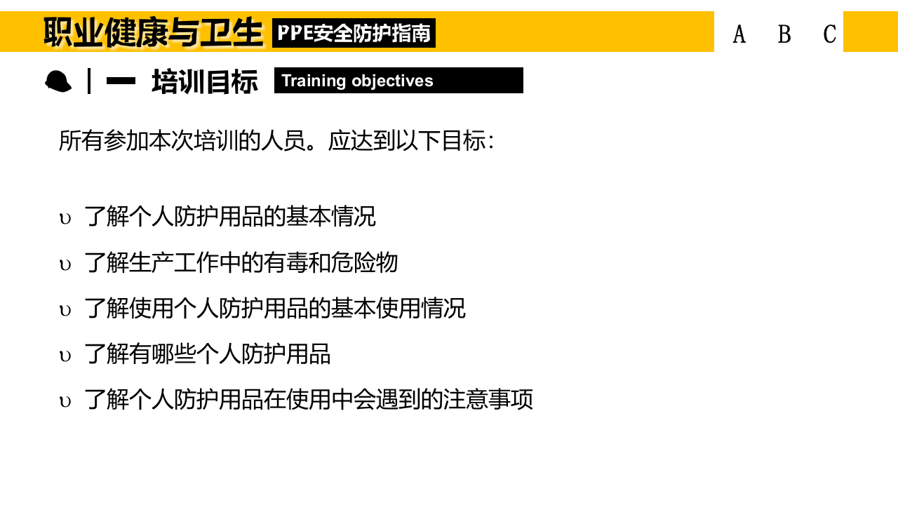 PPE安全防护指南.pptx 第3页