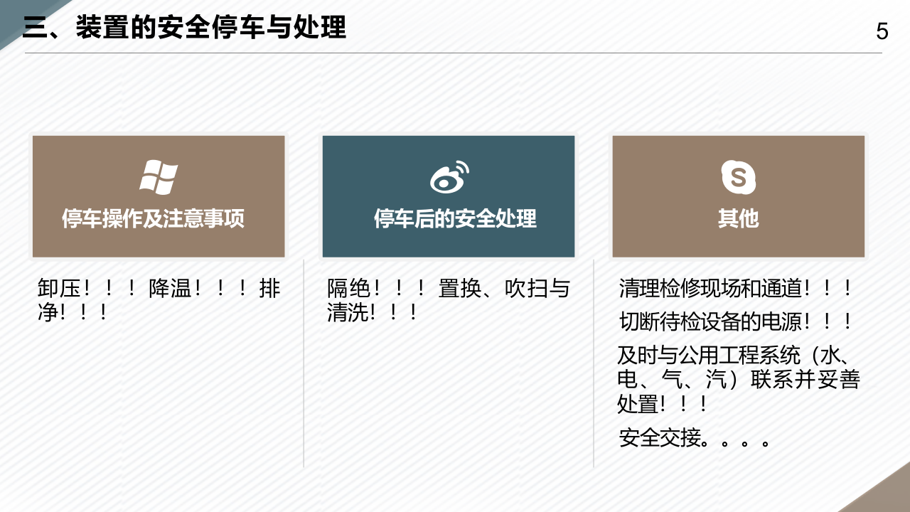 危险化学品企业之检修作业及个人防护、事故应急.pptx 第5页