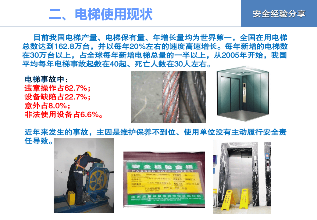 电梯安全知识分享.ppt 第3页